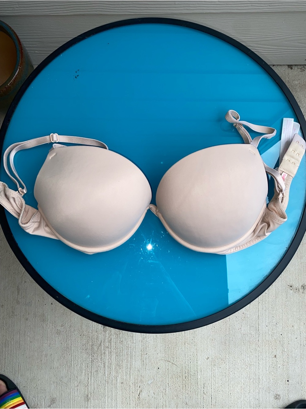 PINK Victoria's Secret Light Beige Padded T-Shirt Bra